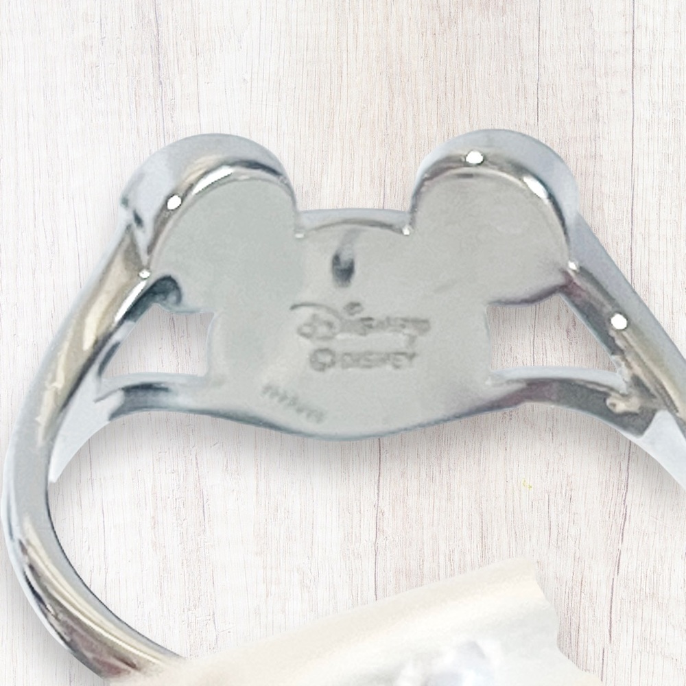 ❌SOLD❌Pura Vida x Disney Mickey Mouse Icon Silver Open Sides Ring - Picture 10 of 14